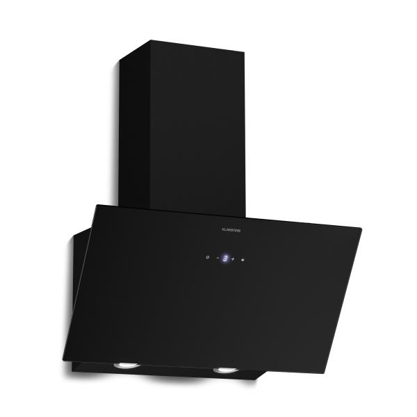 Klarstein Okap skośny Laurel | tryb otwarty i zamknięty | szkło bezpieczne | 417 m³/h | 60 cm