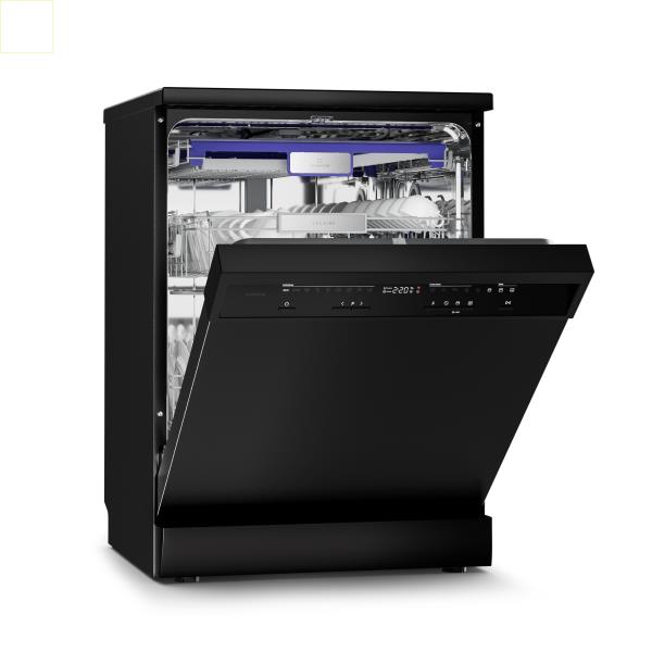Klarstein Zmywarka wolnostojąca Velaire | Minimalistyczna, Kompaktowa, Elegancka | EEC B | 60 cm
