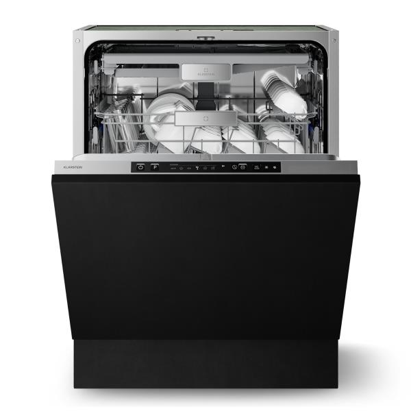 Klarstein W pełni zintegrowana zmywarka Velaire | Minimalistyczna, Wydajna | EEC A | 60 cm