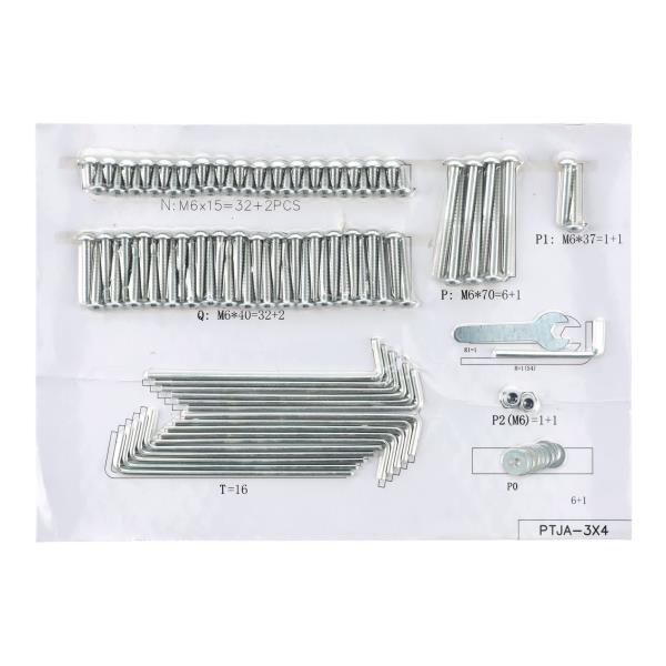 Blumfeldt zestaw śrub - Pantheon Pergola 3 x 4