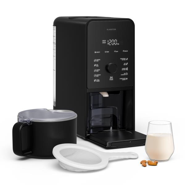 Klarstein Marcia Touch automat do mleka orzechowego 1,2 l, 6 ostrzy ze stali nierdzewnej, 1200 W, 10 + 2 programy
