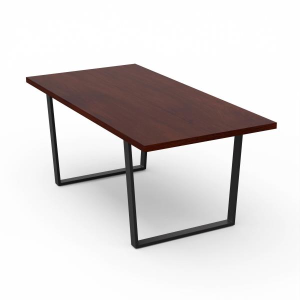 Blumfeldt Bearsdon zestaw do jadalni, blat stołu i metalowe nogi, styl industrialny, stabilny, nowoczesny