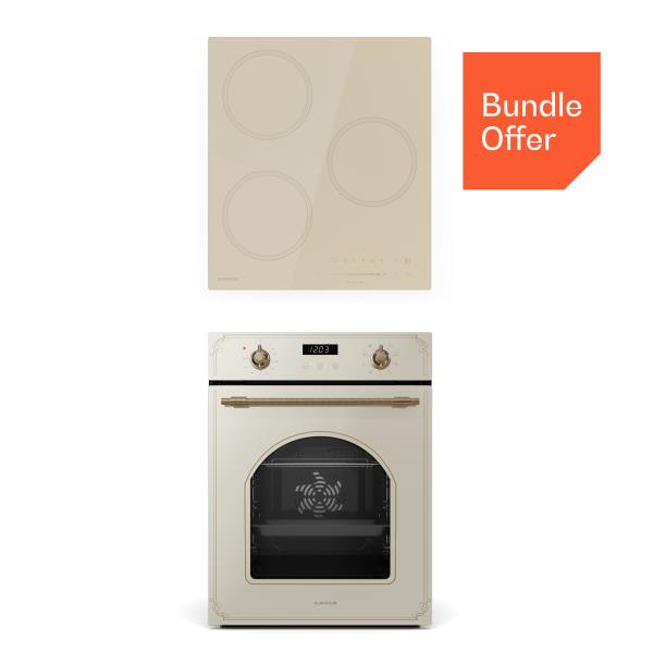 Klarstein Victoria płyta indukcyjna + Victoria piekarnik | 45 cm